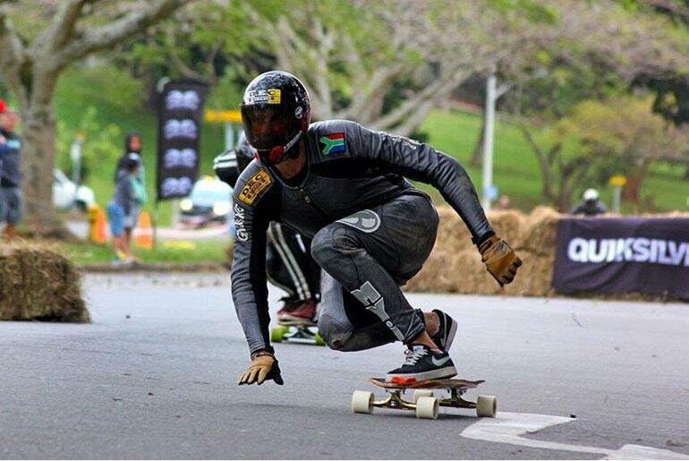 Jason Brown Wins Inaugural Urban Descent Downhill Race