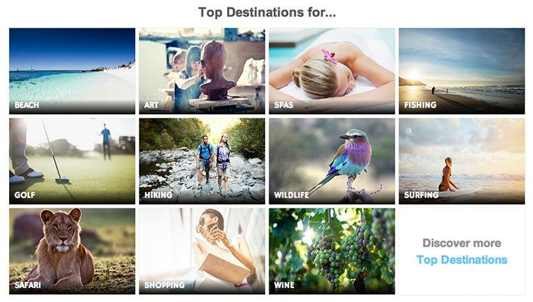 SafariNow Launches Destination Inspiration Finder