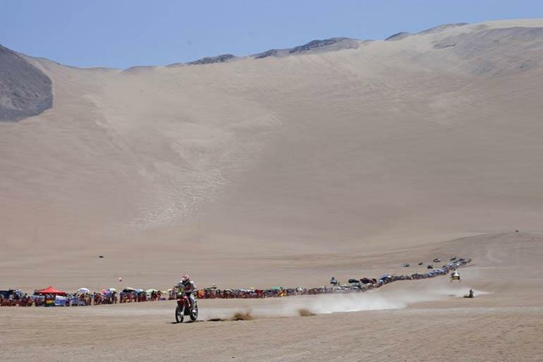 DAKAR RALLY UPDATE: Barreda second again