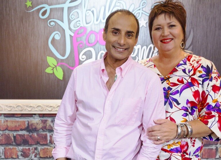 Reza Mahammad and Jenny Morris. Reza Mahammad and Jenny Morris.
