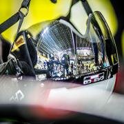 High Tech, light weight carbon fibre is commonplace at the track, extending to the helmets worn by the top riders. do it now, doitnow magazine, cycling, track cycling, bikes, Maroesjka Mathee, UCI