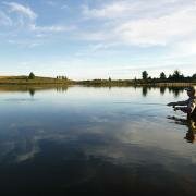 Casting to rising fish, Mountain Dam, Somerset East. do it now, doitnow magazine, fishing, Somerset East, Naudeshoek Spruit, nature, winterberg, north east cape, south eastern karoo